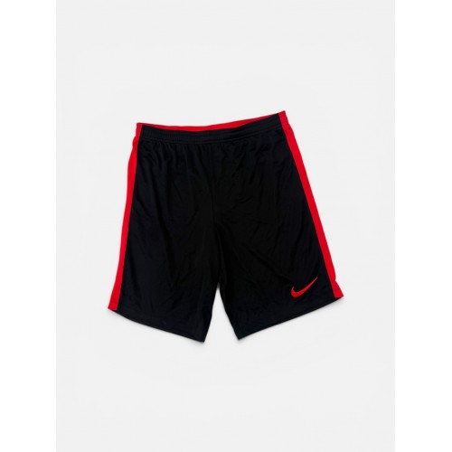 Nike Αθλητικό Σορτς Μαύρο με Κόκκινες Λεπτομέρειες
